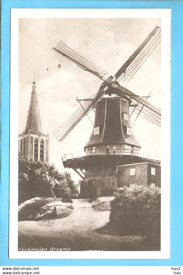 Groenlo Kerk En Molen Foto/repro ML3062 - Groenlo