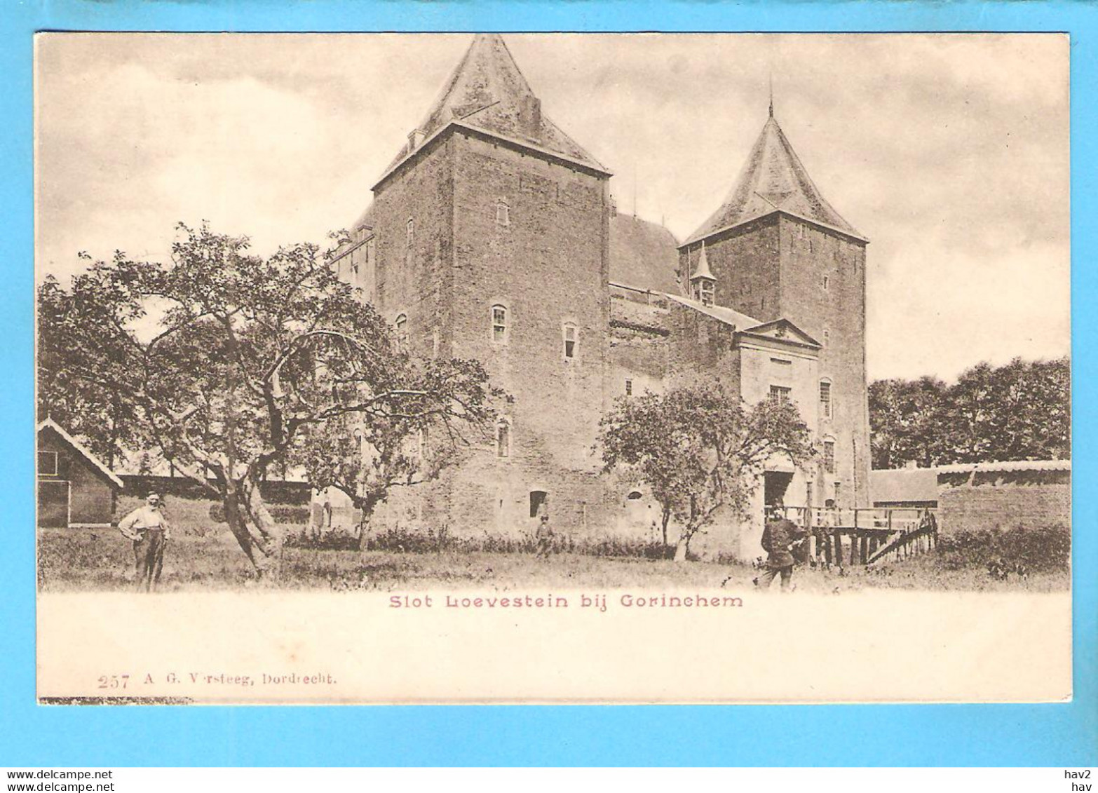 Gorinchem Slot Loevestein Voor 1905 RY55988 - Gorinchem
