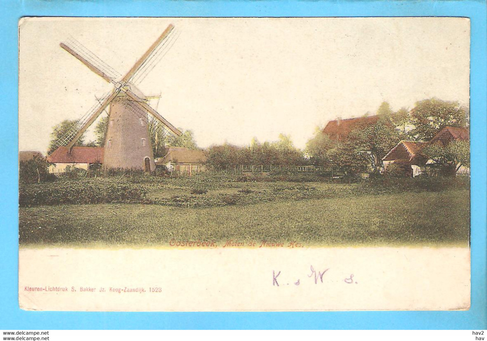 Oosterbeek Molen De Nieuwe Hes 1905 RY56334 - Oosterbeek