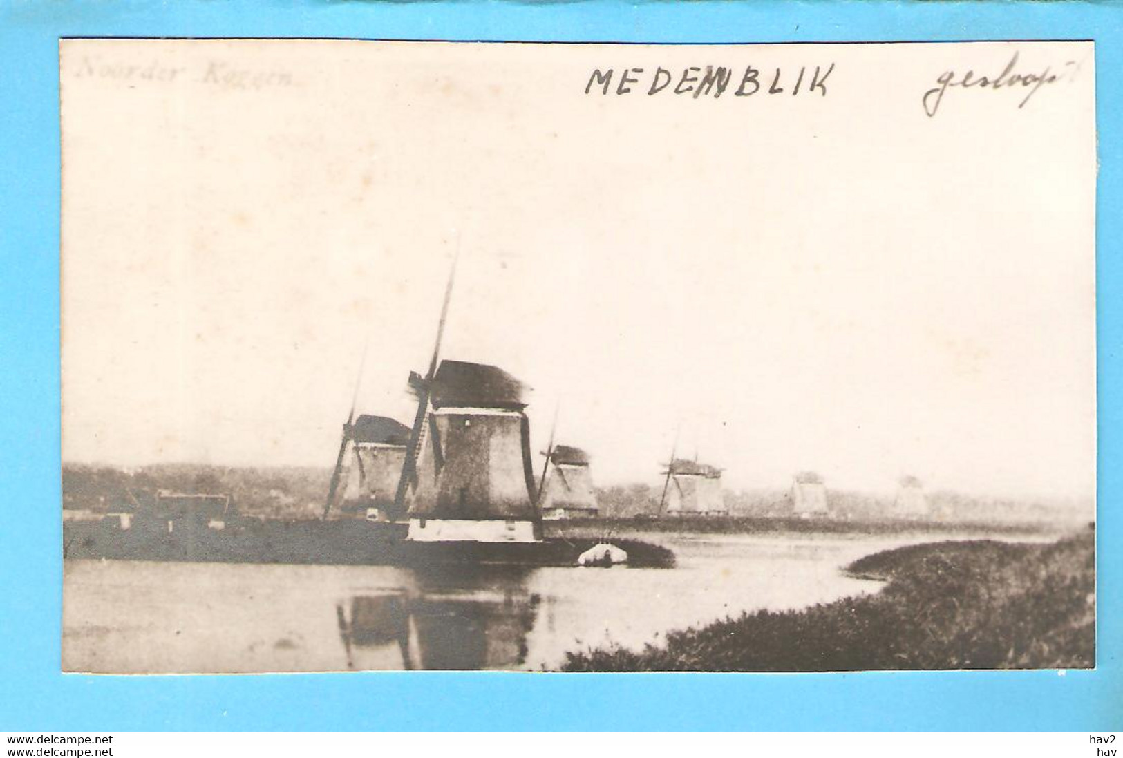 Medemblik Molen Foto/repro ML3295 - Medemblik