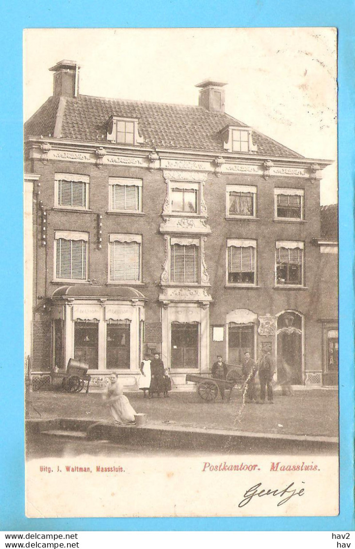 Maassluis Postkantoor Ca 1901 RY57425 - Maassluis