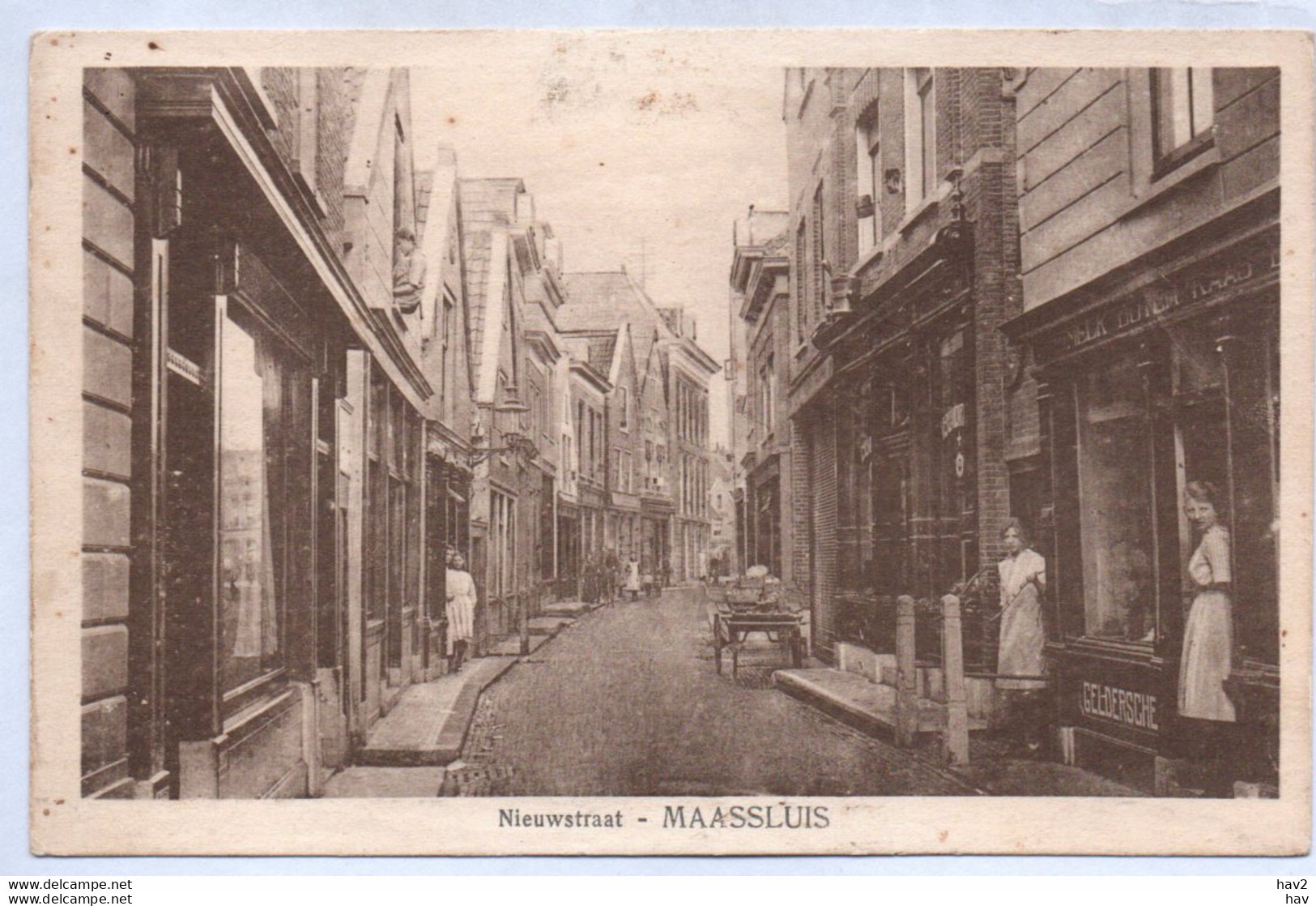 Maassluis Nieuwstraat Zuivelwinkel RY57664 - Maassluis