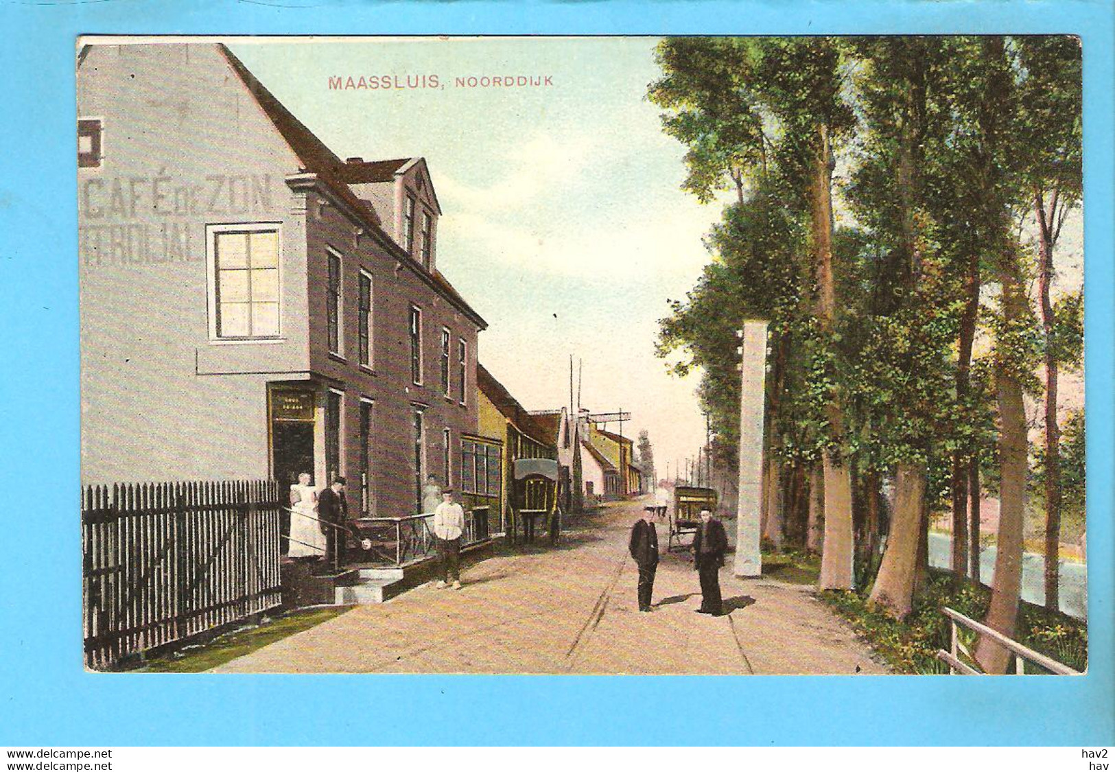 Maassluis Noorddijk CafÃƒÂ© De Zon RY57439 - Maassluis