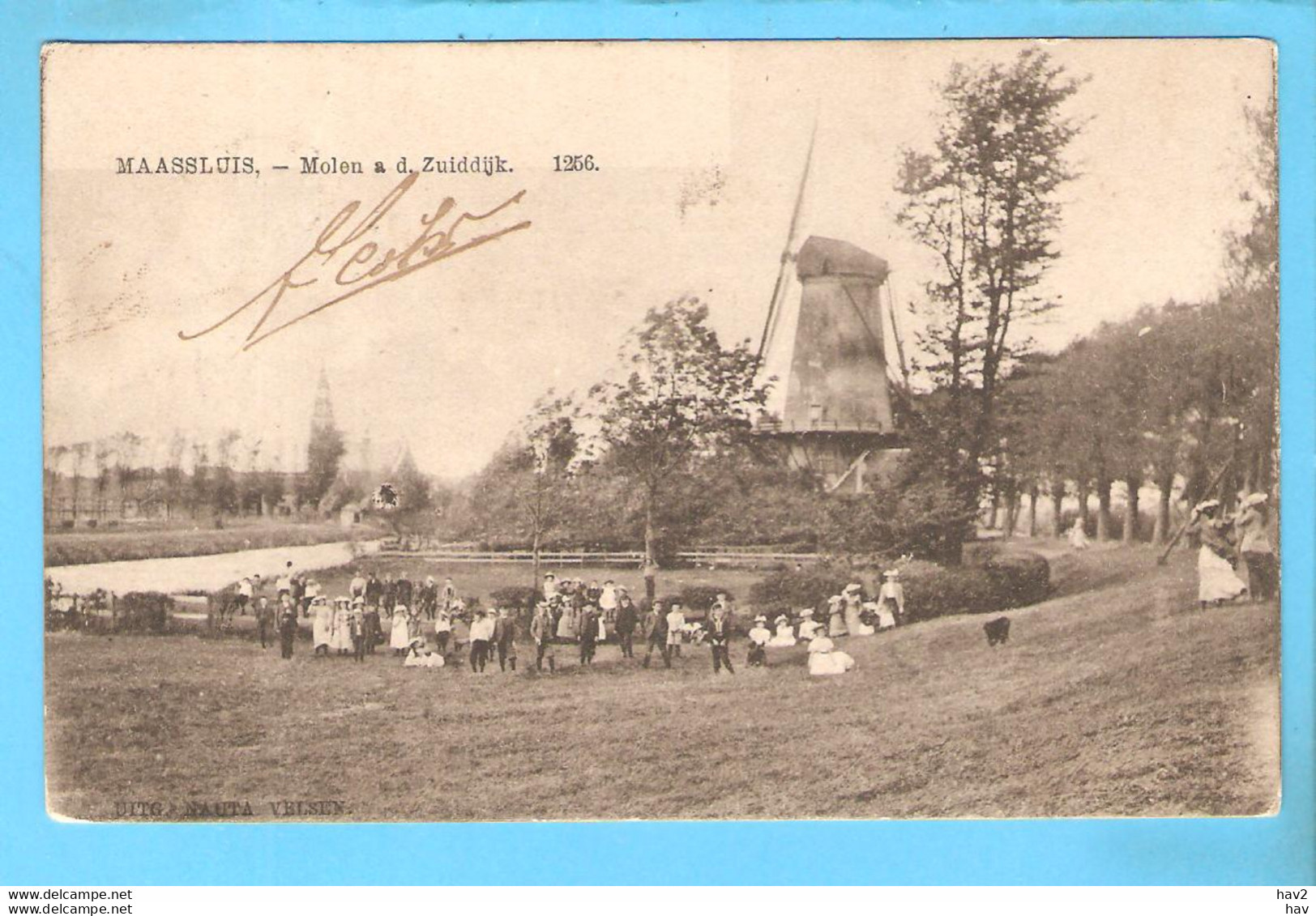 Maassluis Molen Aan Zuiddijk Ca 1905 C075 - Maassluis