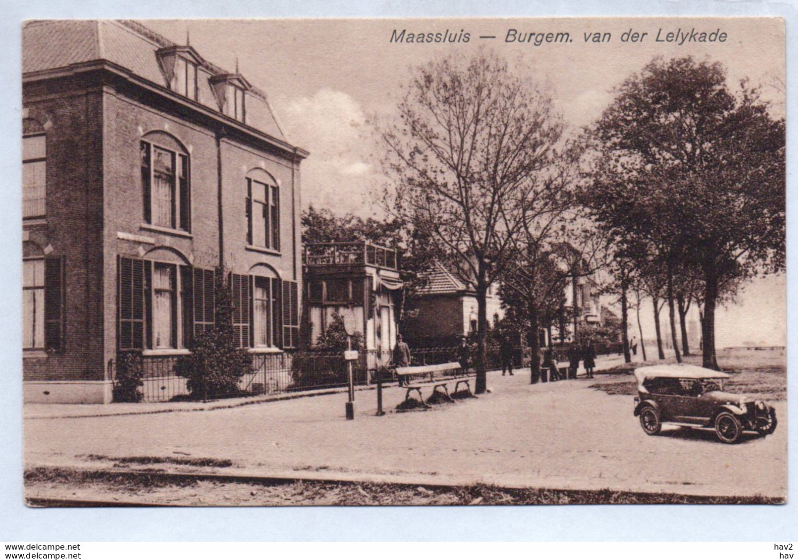 Maassluis Burg Van Der Lelykade 1930 RY57683 - Maassluis