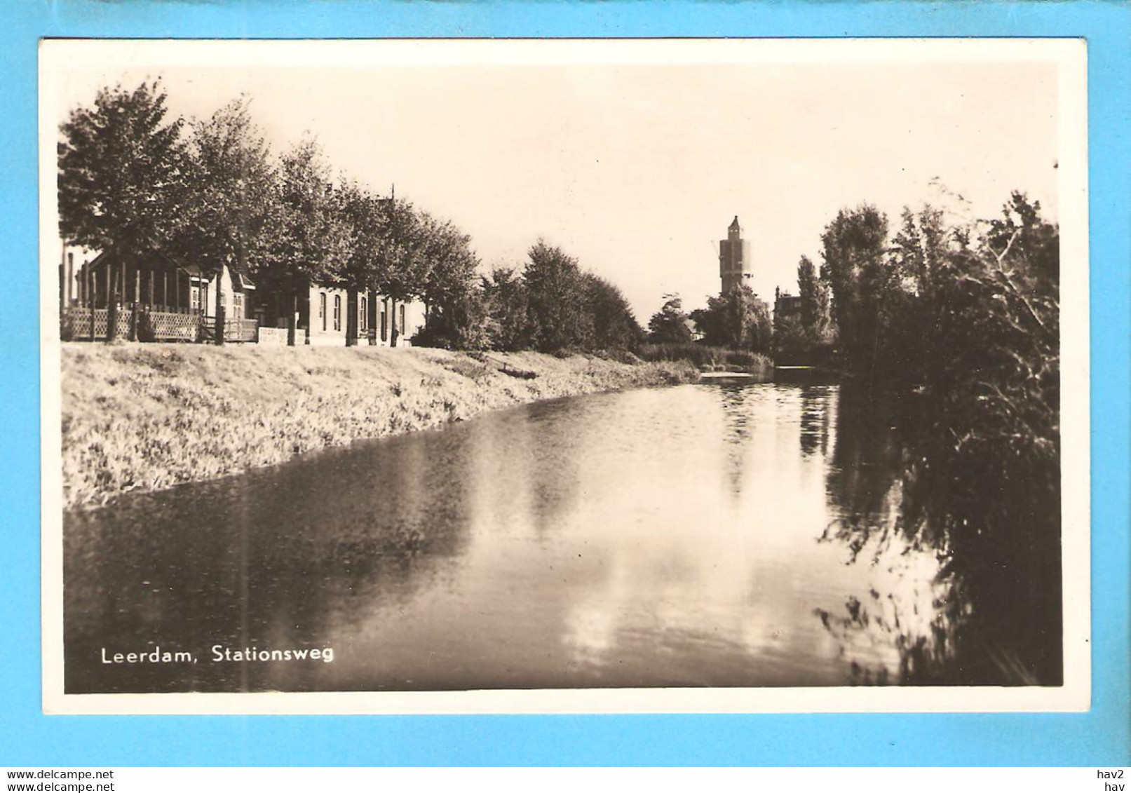 Leerdam Stationsweg 1947 RY56410 - Leerdam