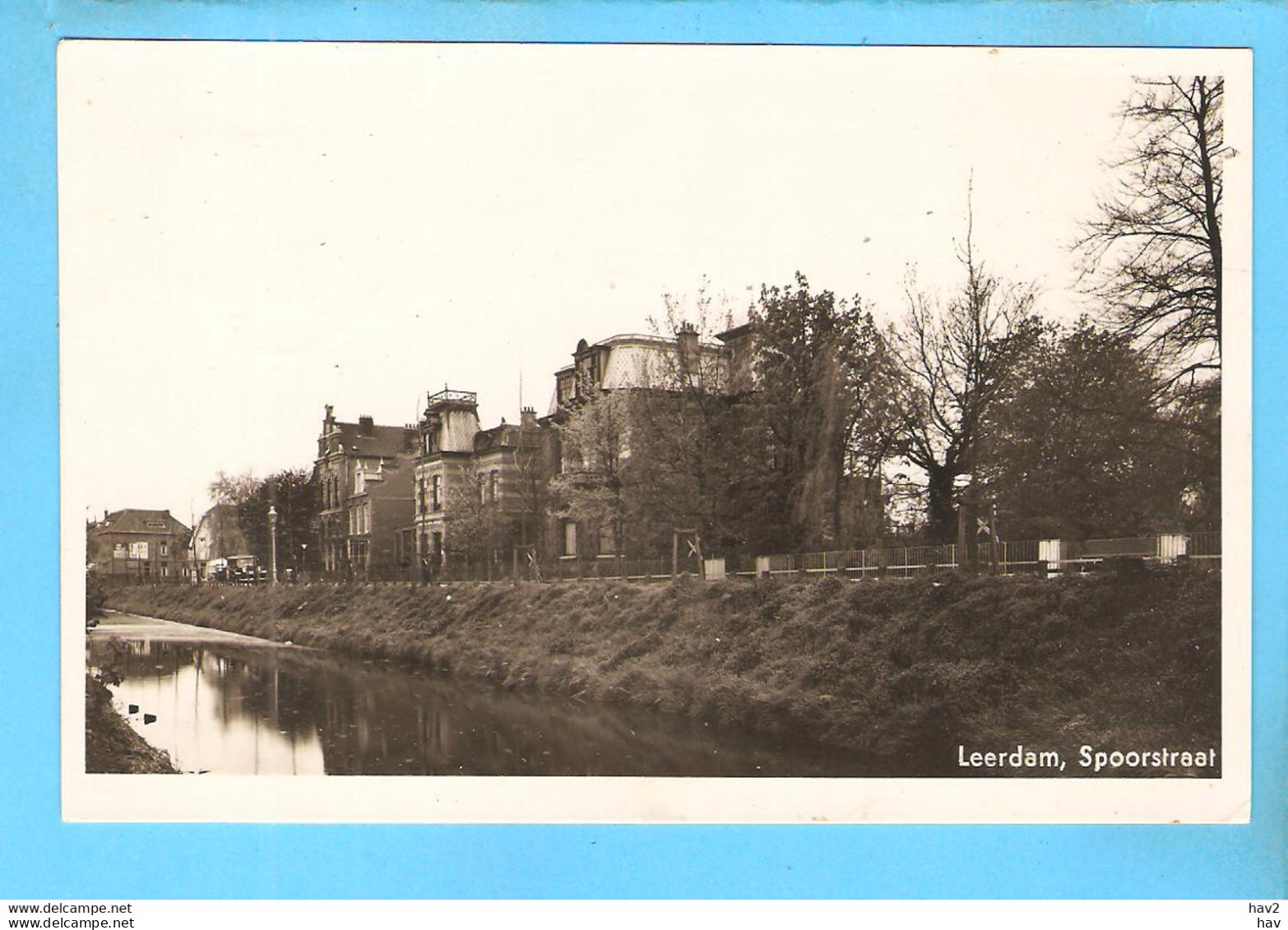 Leerdam Spoorstraat 1934 RY56274 - Leerdam