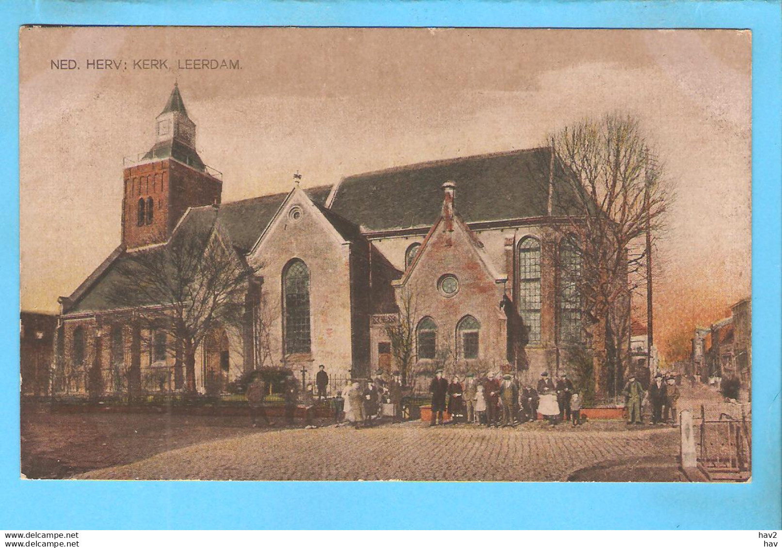 Leerdam Ned Hervormde Kerk In Kleur RY56414 - Leerdam