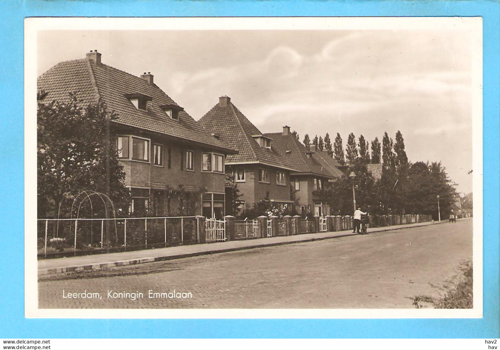 Leerdam Kon Emmalaan 1950 RY56397 - Leerdam