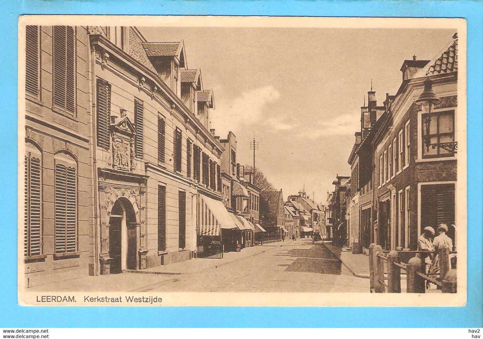 Leerdam Kerkstraat Westzijde 1927 RY56390 - Leerdam