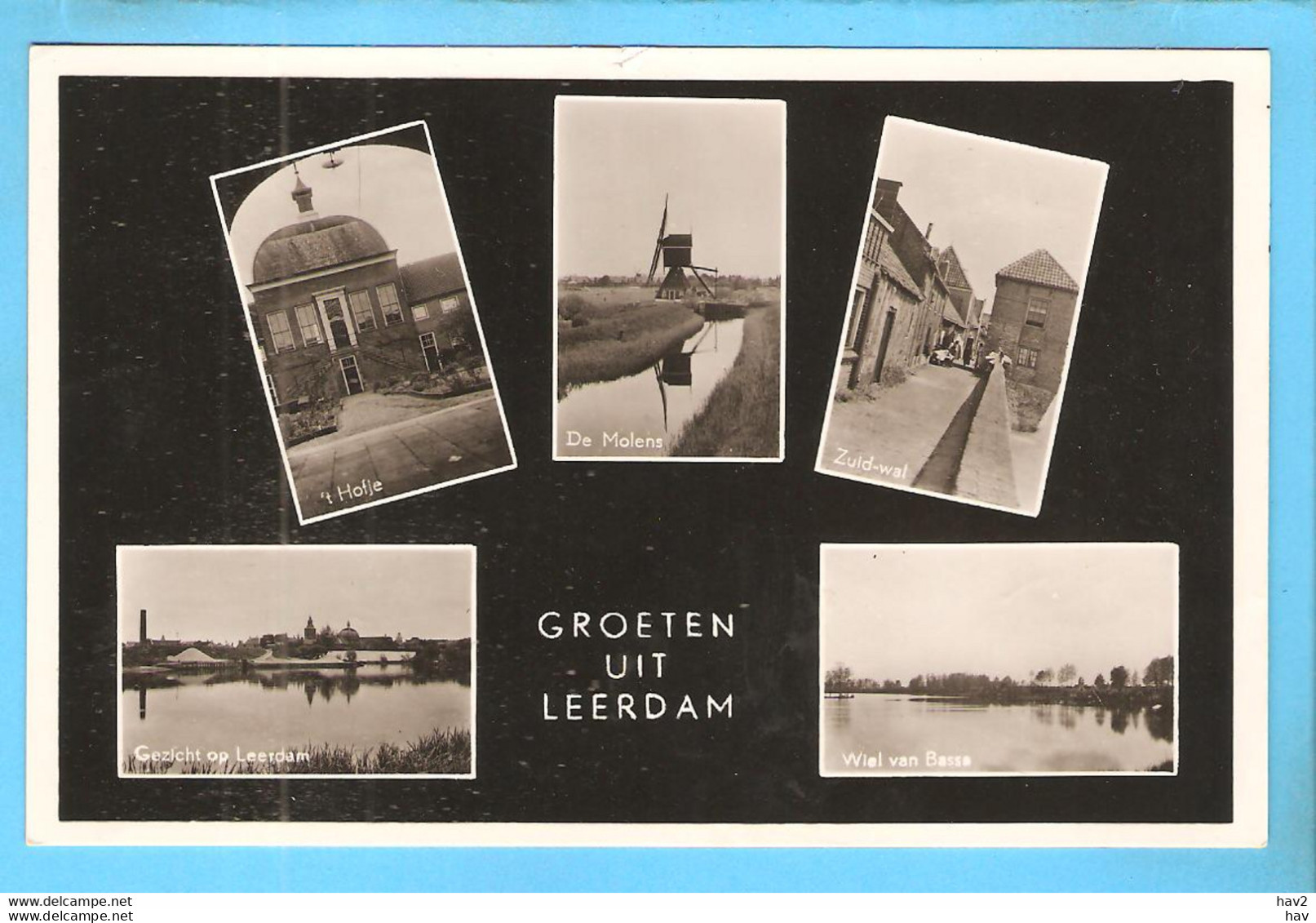 Leerdam 5 Luik Groeten Uit RY56427 - Leerdam