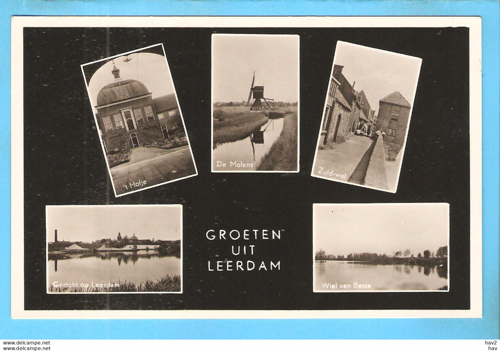 Leerdam 5 Luik Groeten Uit RY56426 - Leerdam