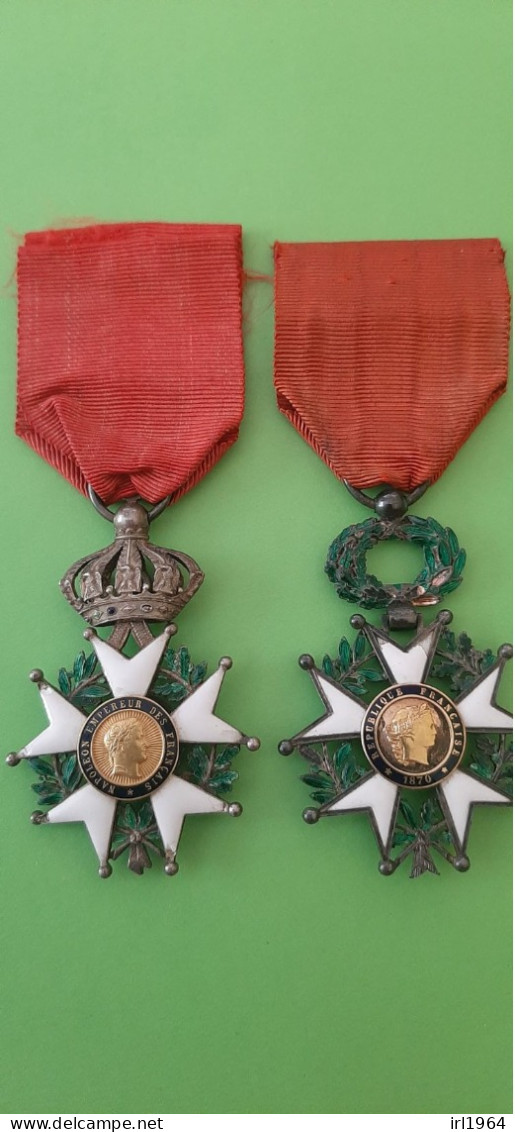 TOP DEUX LEGION D'HONNEUR ( III Ième République Et Second Empire ) - Sonstige & Ohne Zuordnung