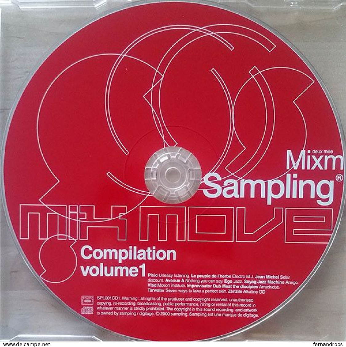 SAMPLING MIXMOVE COMPILATION VOL 1 CD NEUF - Otros - Canción Inglesa