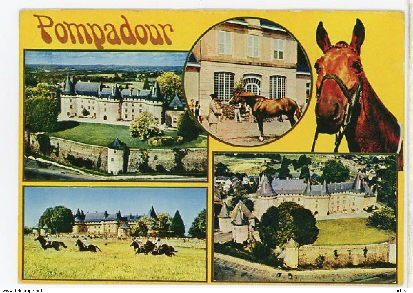 19 POMPADOUR ++ Son Château - Ses Haras - Ses Courses ++ - Arnac Pompadour