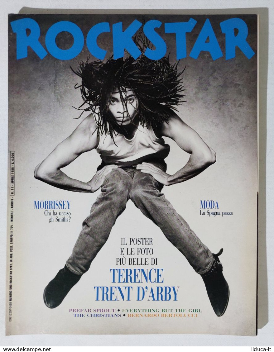 39642 Rockstar 1988 N. 91 - Terence Trent D'Arby / Bernardo Bertolucci - Musica