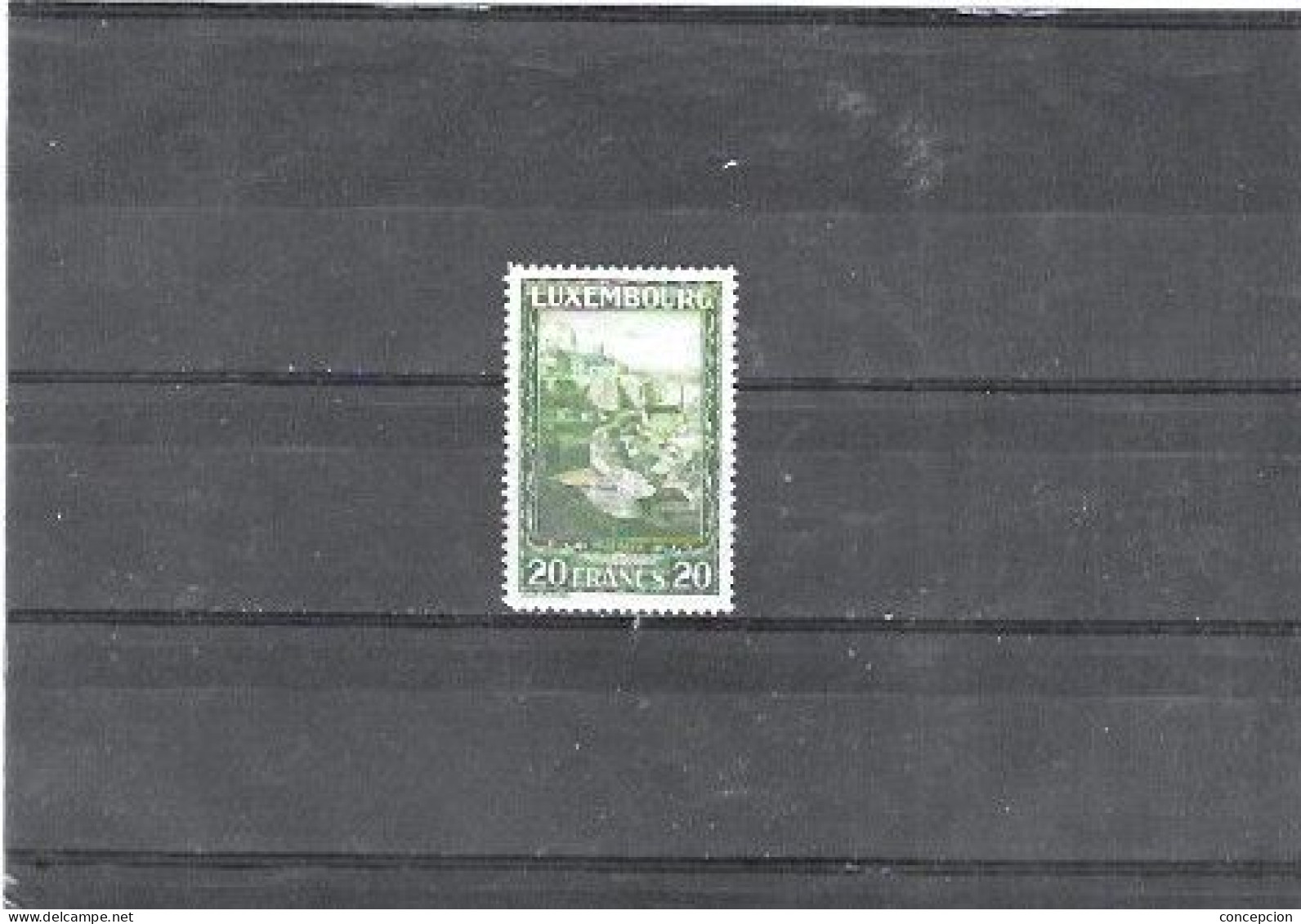 LUXEMBOURG Nº 233 - 1921-27 Charlotte Front Side