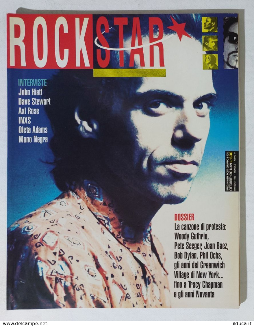 39678 Rockstar 1990 N. 121 - John Hiatt / Axl Rose / La Canzone Di Protesta - Musique
