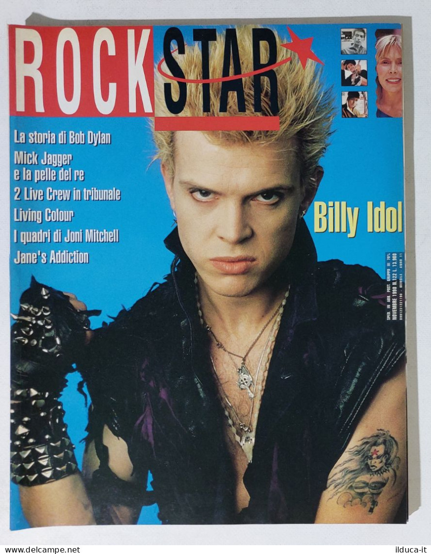 39679 Rockstar 1990 N. 122 - Billy Idol / Bob Dylan / Mick Jagger - Música