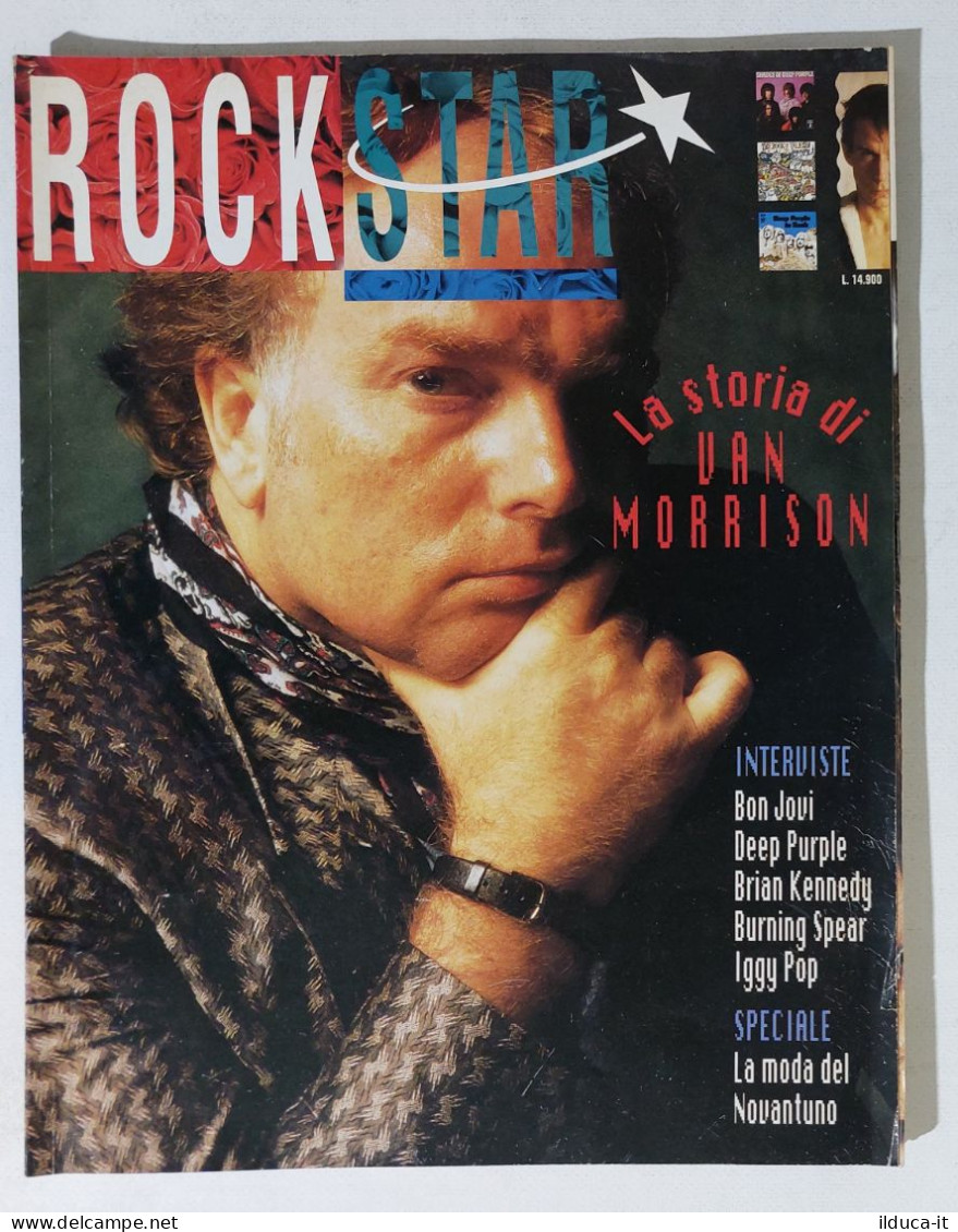 39681 Rockstar 1991 N. 124 - Van Morrison / Bon Jovi / Deep Purple - Musique