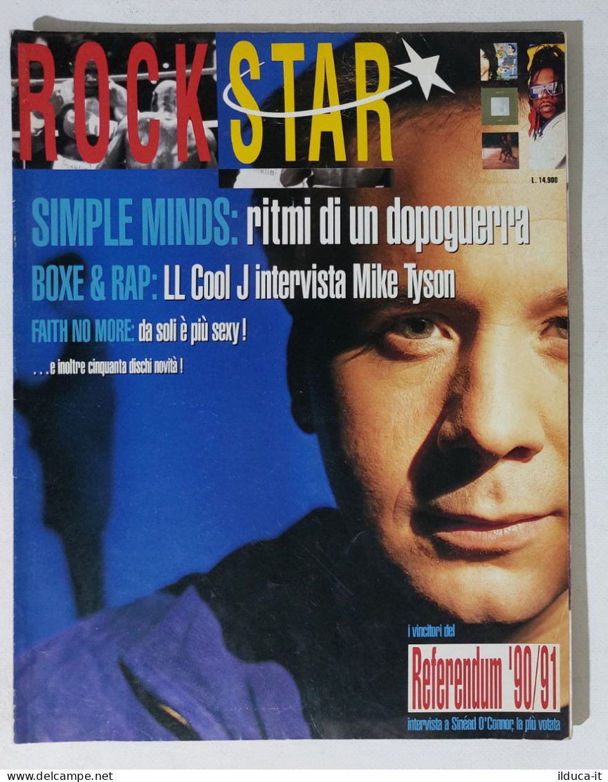 39687 Rockstar 1991 N. 127 - Simple Minds / Sinead O'Connor - Musique