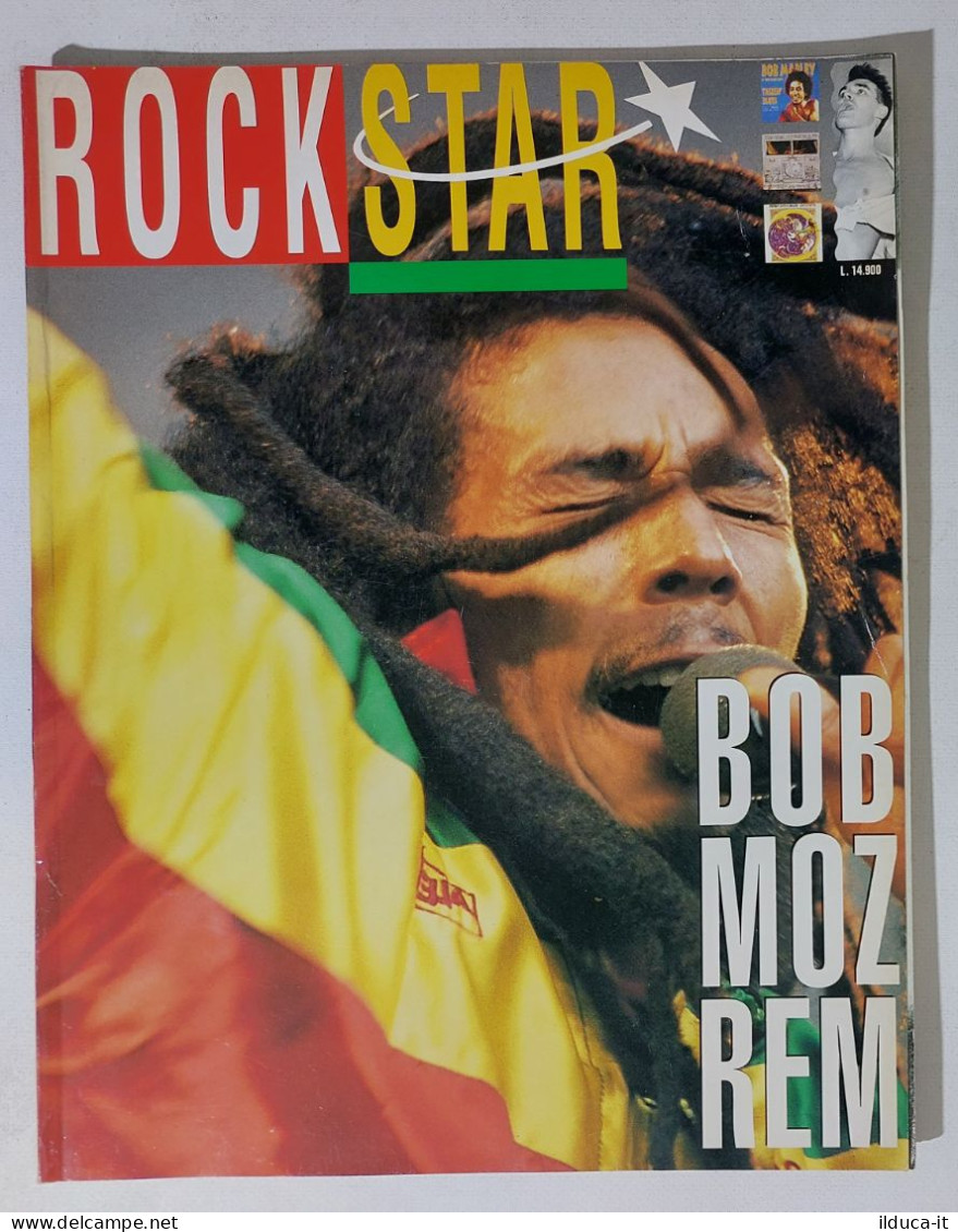 39688 Rockstar 1991 N. 128 - Bob Marley / Morrissey / REM - Musique