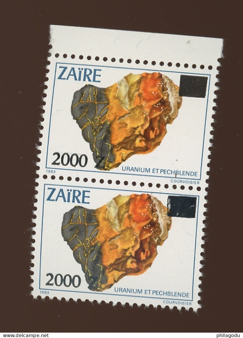 1991 Nov. COB Ex 1420-1433  Mineral  Paire **.   Uranium - Nuevos