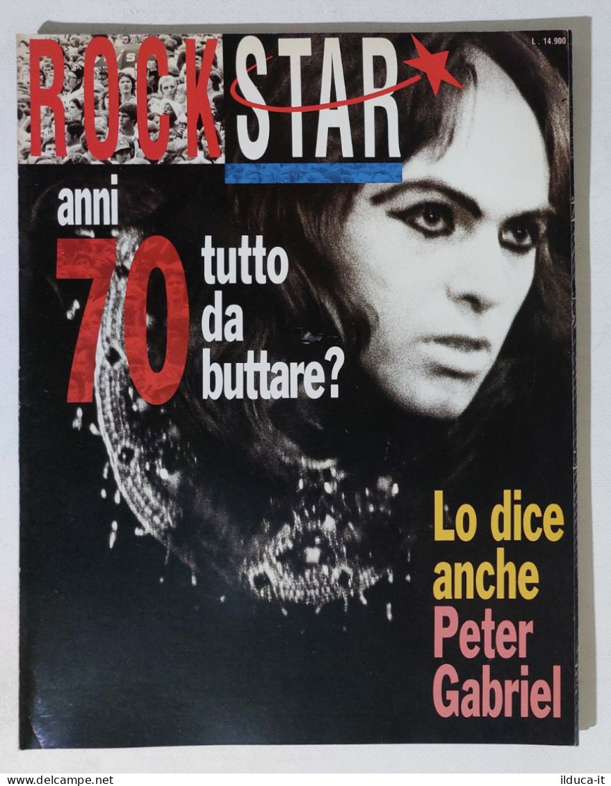 39694 Rockstar 1991 N. 132 - Speciale Anni 70 - Musica