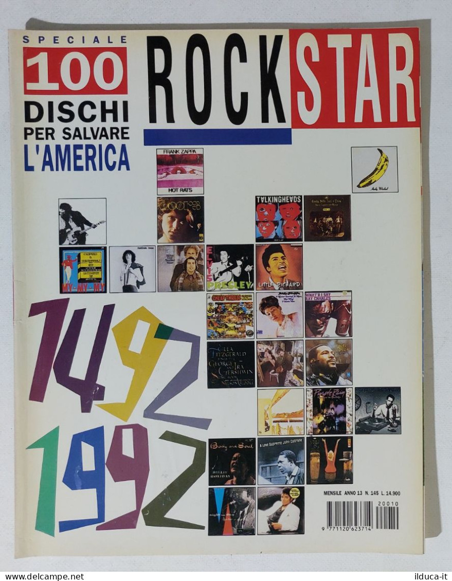 39713 Rockstar 1992 N. 145 - 100 Dischi Per Salvare L'America - Musik