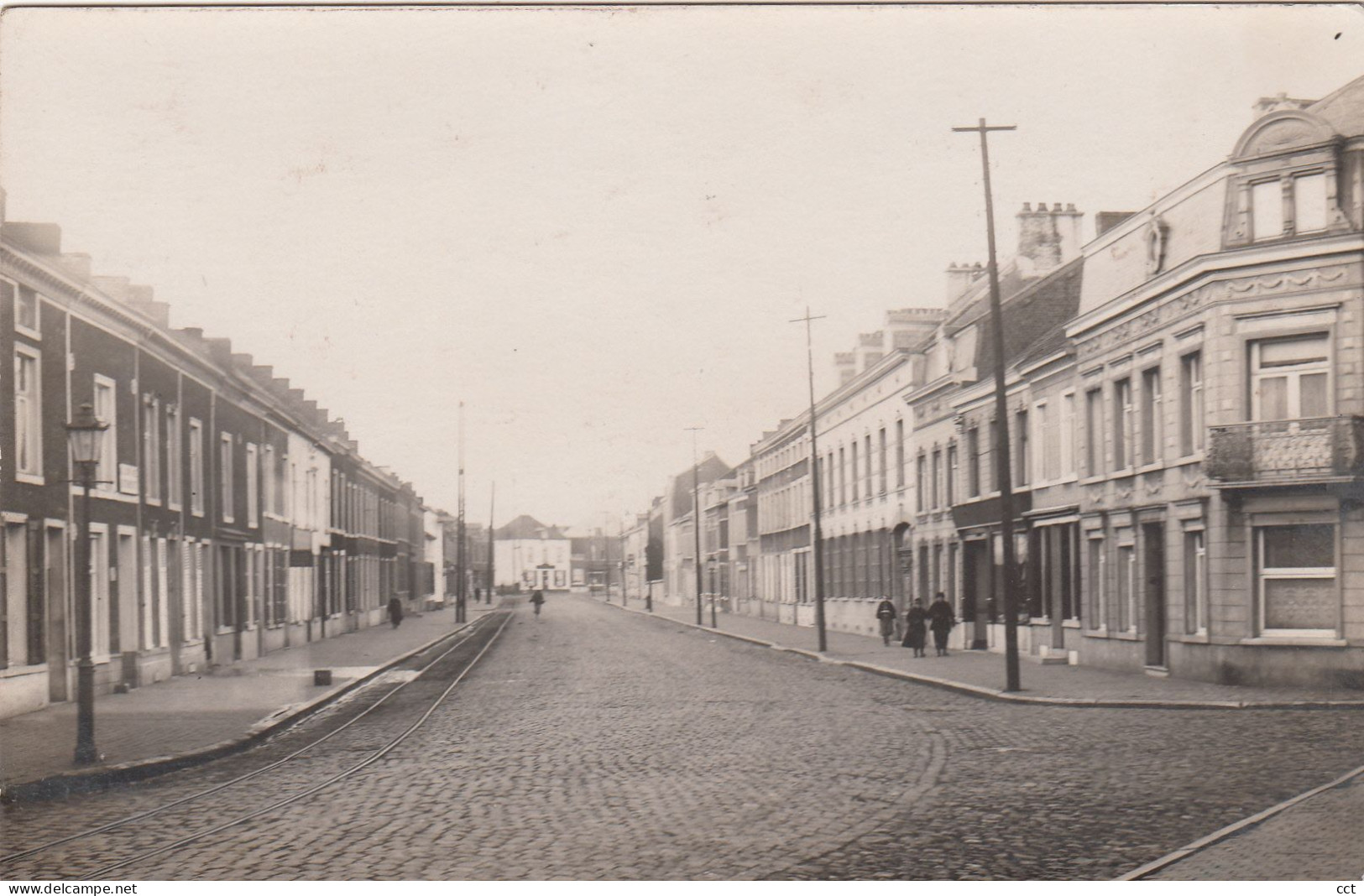 Saint-Ghislain  CARTE PHOTO  CARTE MERE De L'édition Rue Du Port - Saint-Ghislain