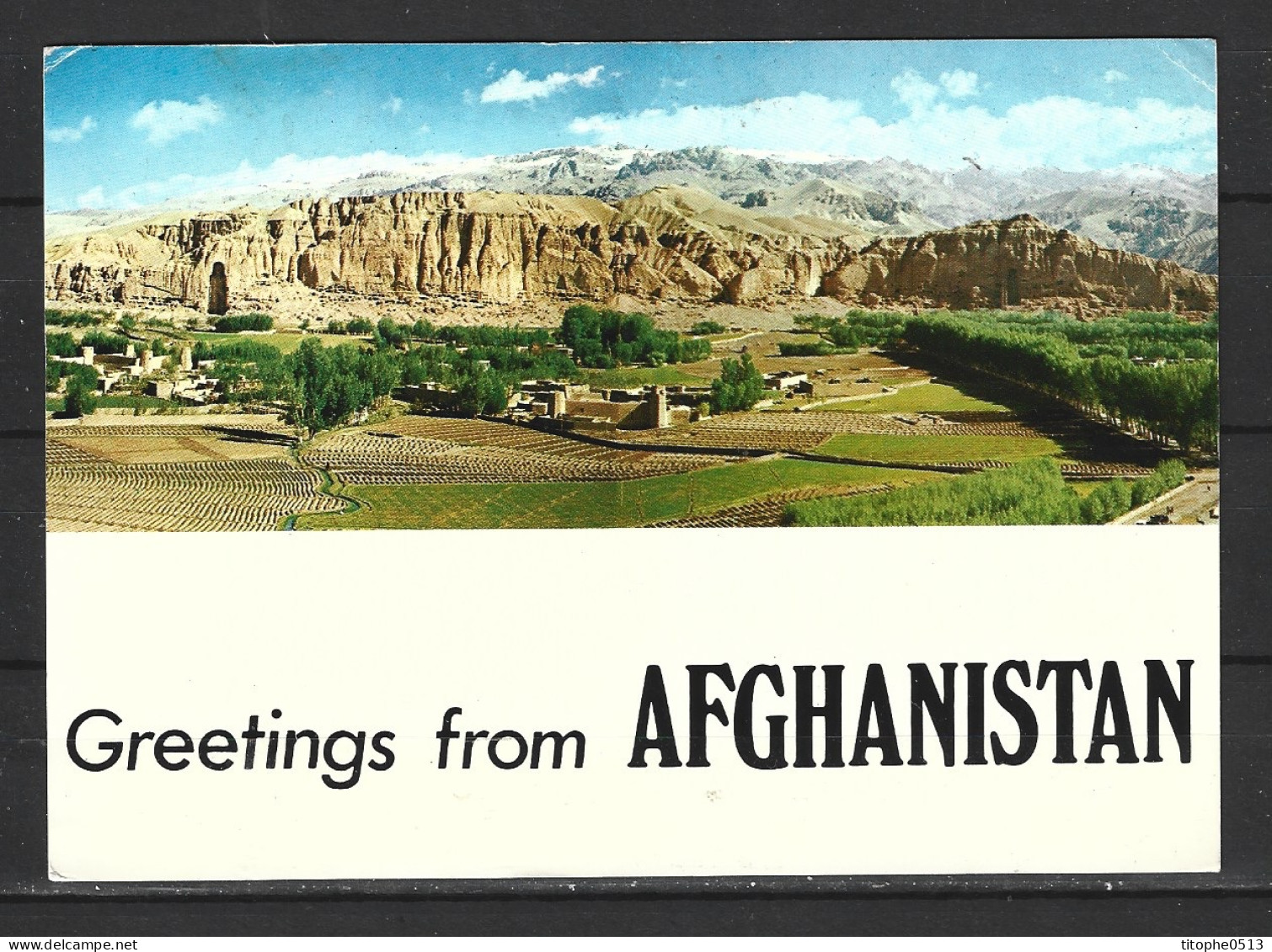 AFGHANISTAN. Carte Postale Ayant Circulé En 1976. Bamyan. - Afghanistan