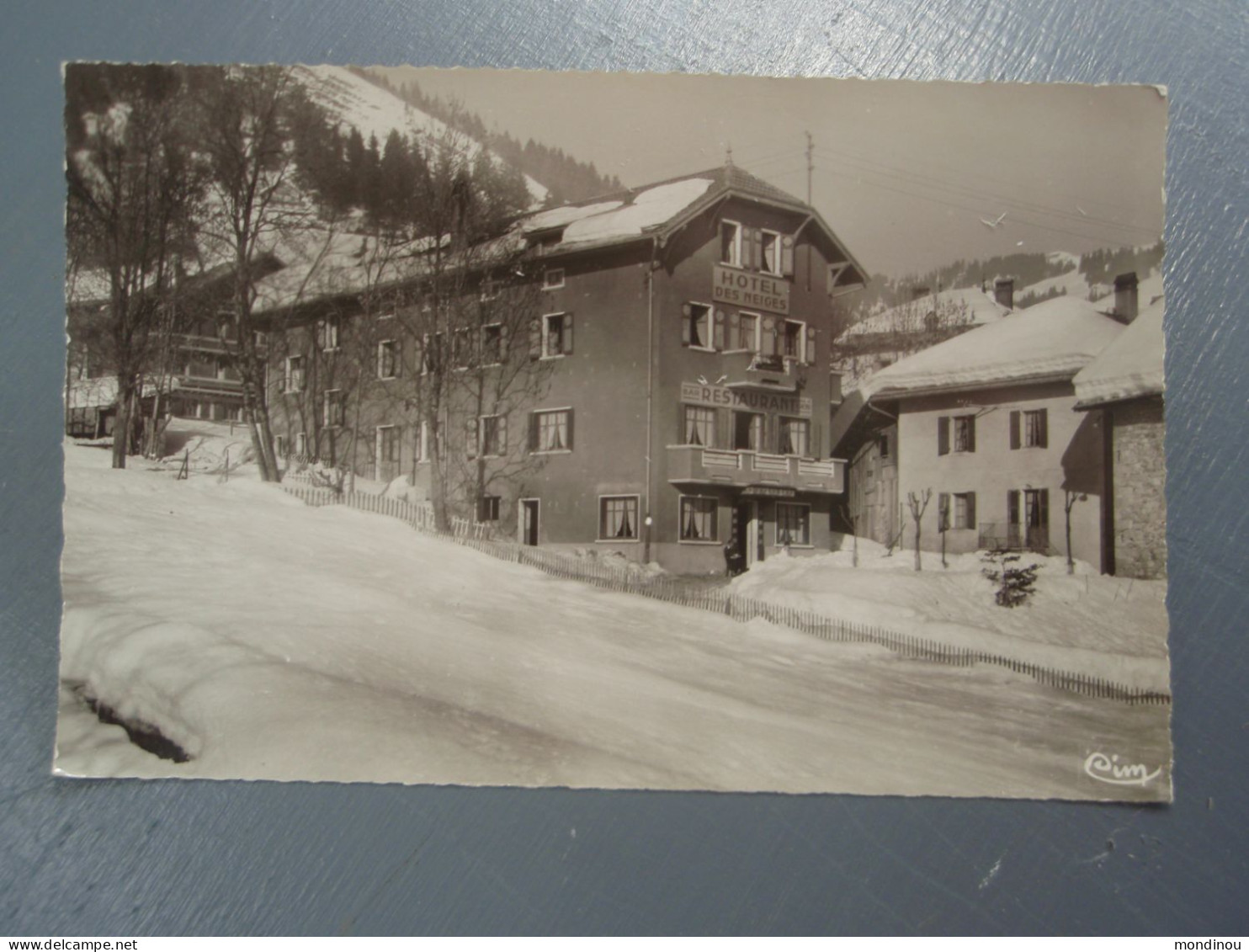 Cpsm LE GRAND BORNAND L'Hôtel Des Neiges. Non écrite - Le Grand Bornand