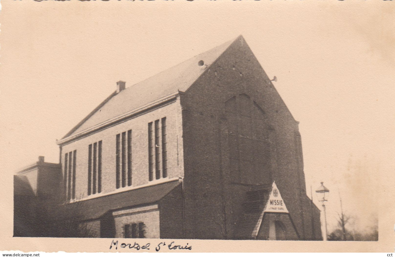 Mortsel  FOTOKAART Van De Kerk Sint-Lodewijk - Mortsel