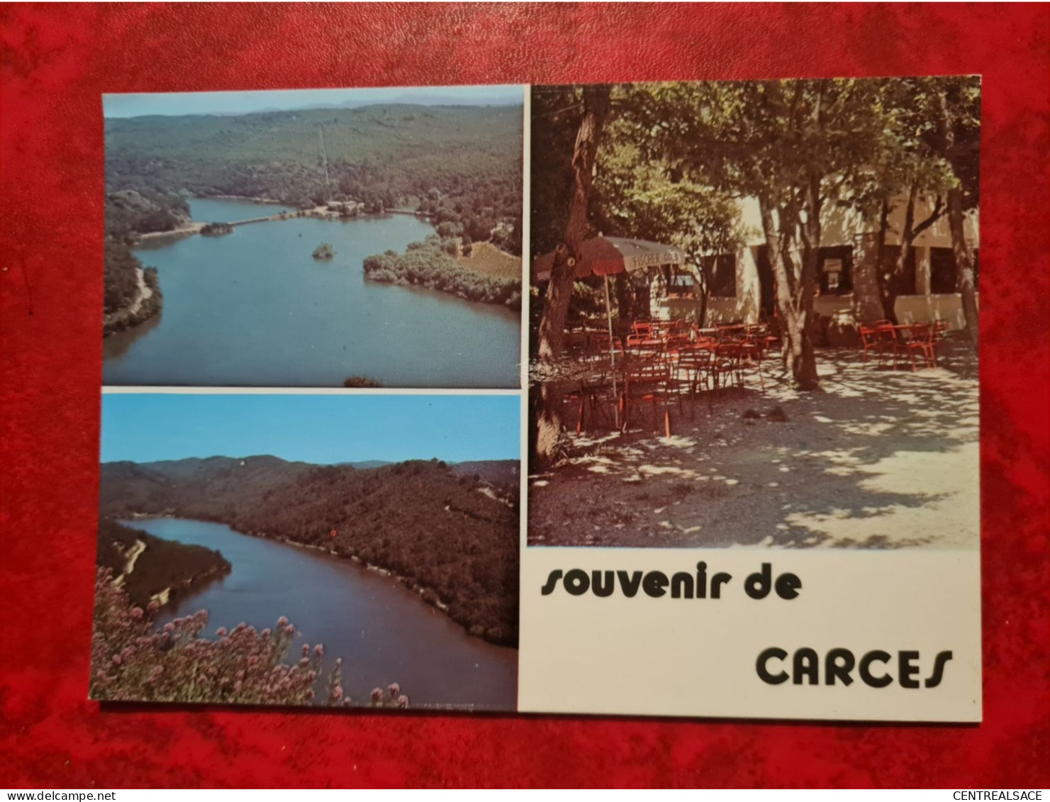 Carte CARCES LAC CARCES SOUVENIR MULTIVUES - Carces