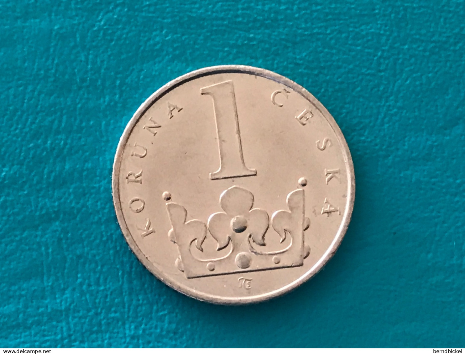 Münze Münzen Umlaufmünze Tschechien 1 Koruna 1995 - Tsjechië