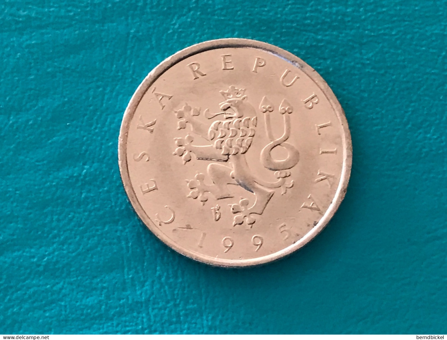 Münze Münzen Umlaufmünze Tschechien 1 Koruna 1995 - Czech Republic