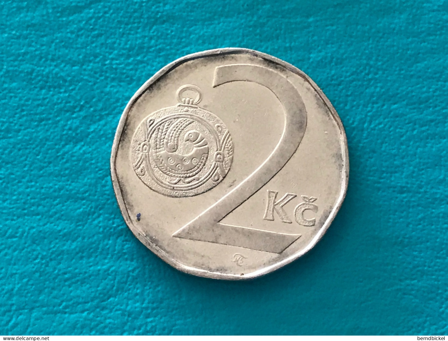 Münze Münzen Umlaufmünze Tschechien 2 Koruna 1993 - Tsjechië