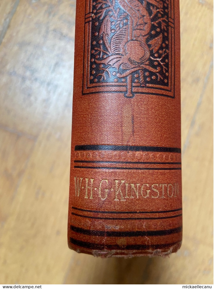 On The Banks Of The Amazon - W. H. G. Kingston - 1894  - Livre En Anglais - 1850-1899