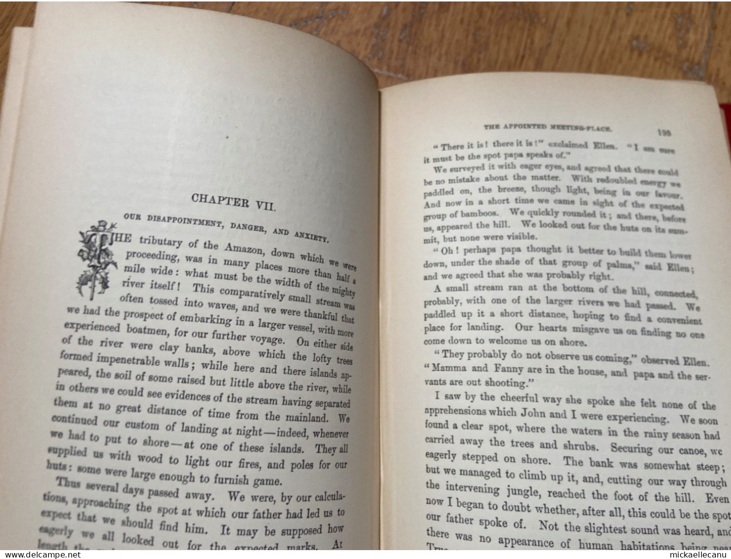 On the banks of the Amazon - W. H. G. Kingston - 1894  - livre en anglais