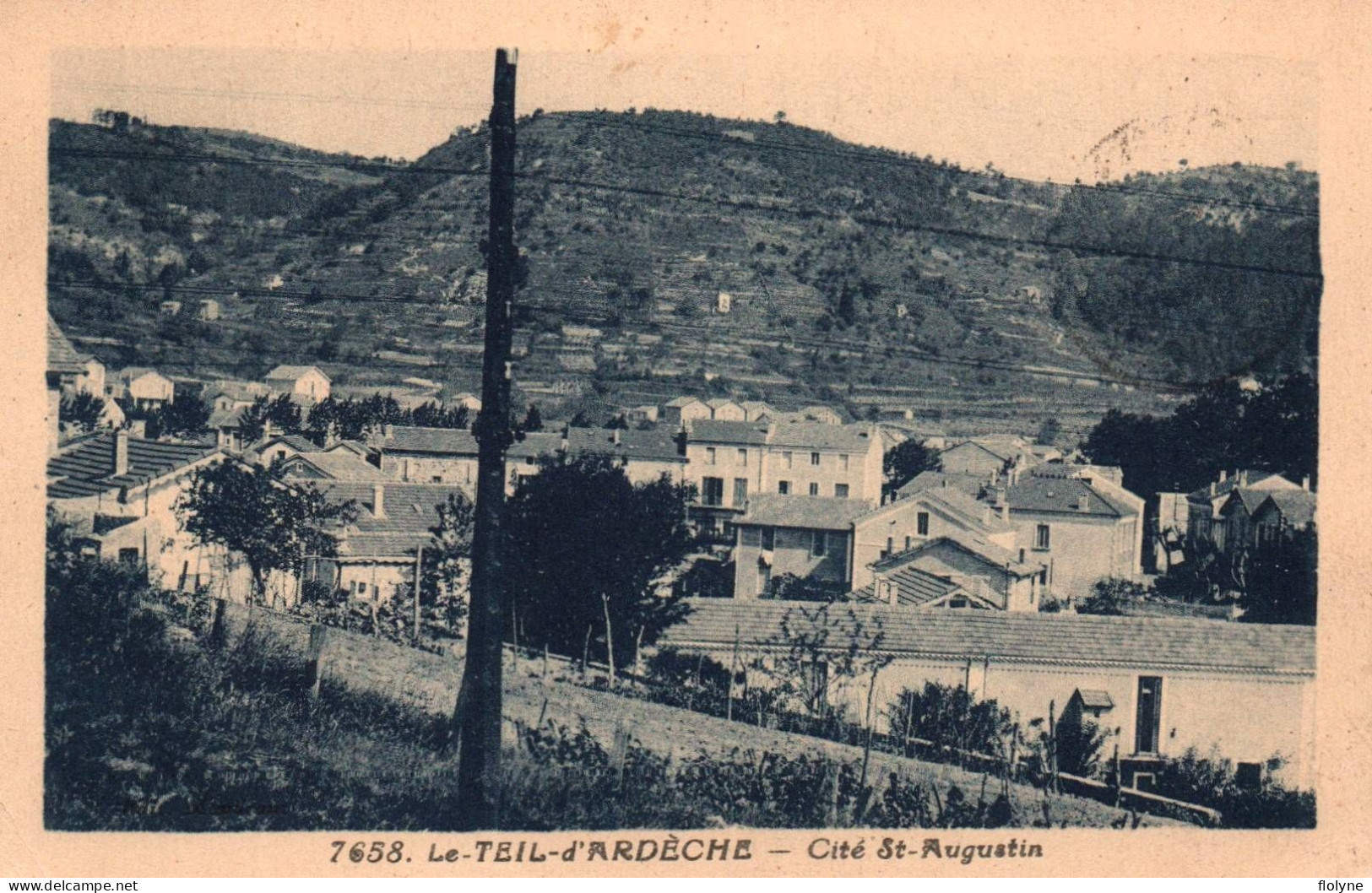 Le Teil D'ardèche - La Cité Saint Augustin - Quartier - Le Teil