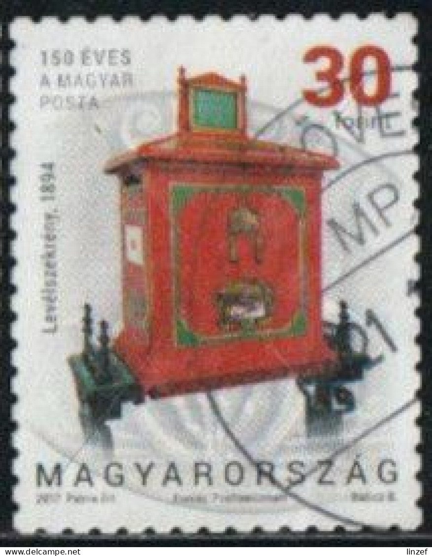 Hongrie 2017 Yv. N°4662 - Histoire Postale, Boite Postale - Oblitéré - Gebraucht