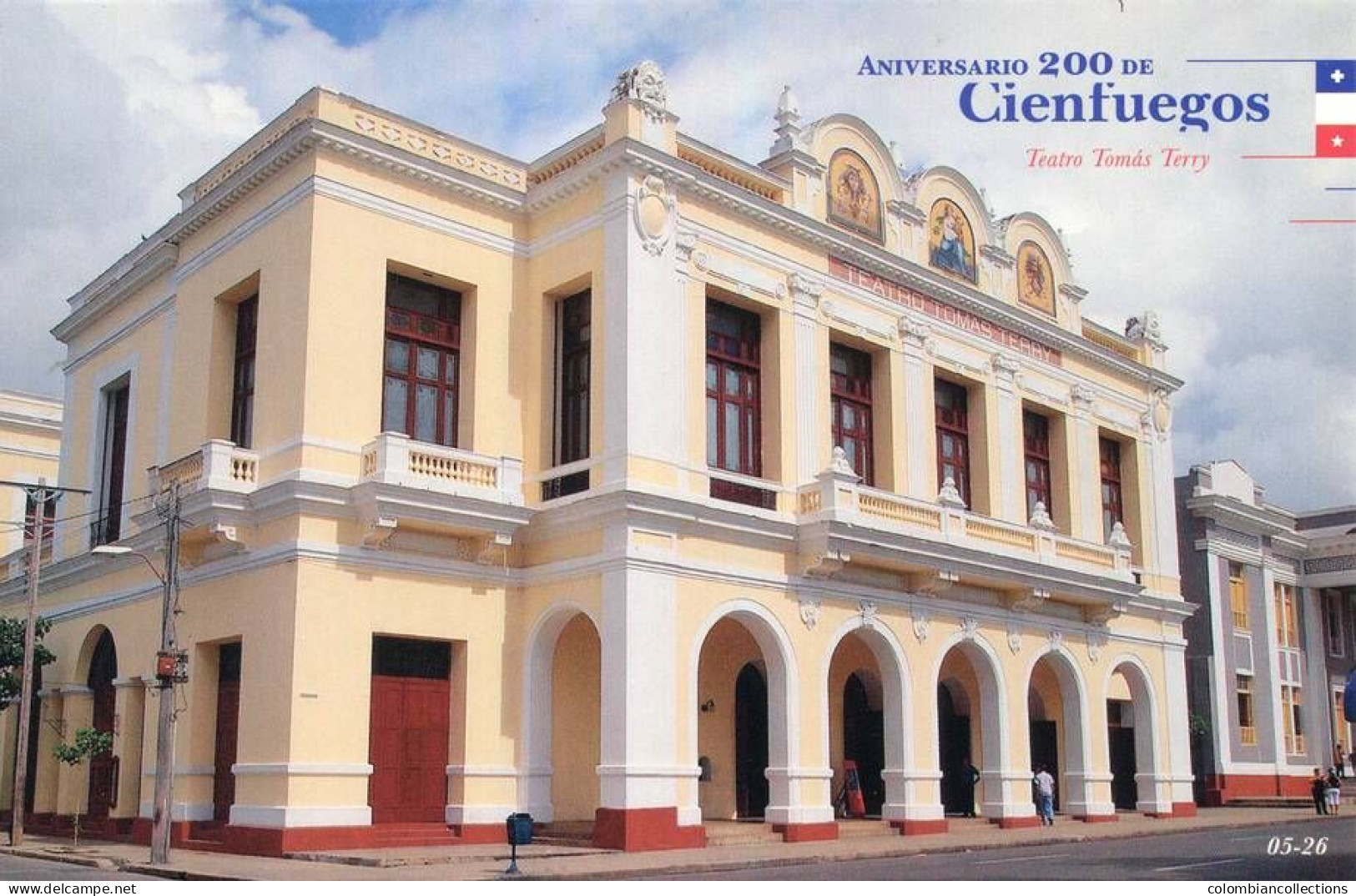 Lote PEP1458, Cuba, Entero Postal, Stationery, Aniversario 200 De Cienfuegos, 5 -26, Palacio Tomas Terry - Maximumkarten