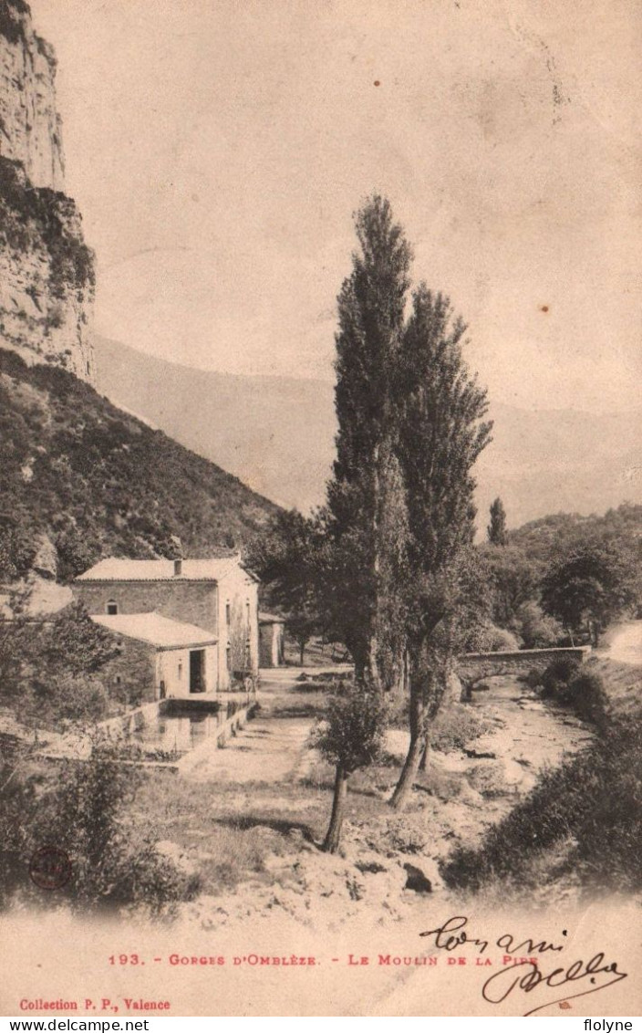 Omblèze - Gorges D'omblèze - Le Moulin De La Pipe - Minoterie - Autres & Non Classés