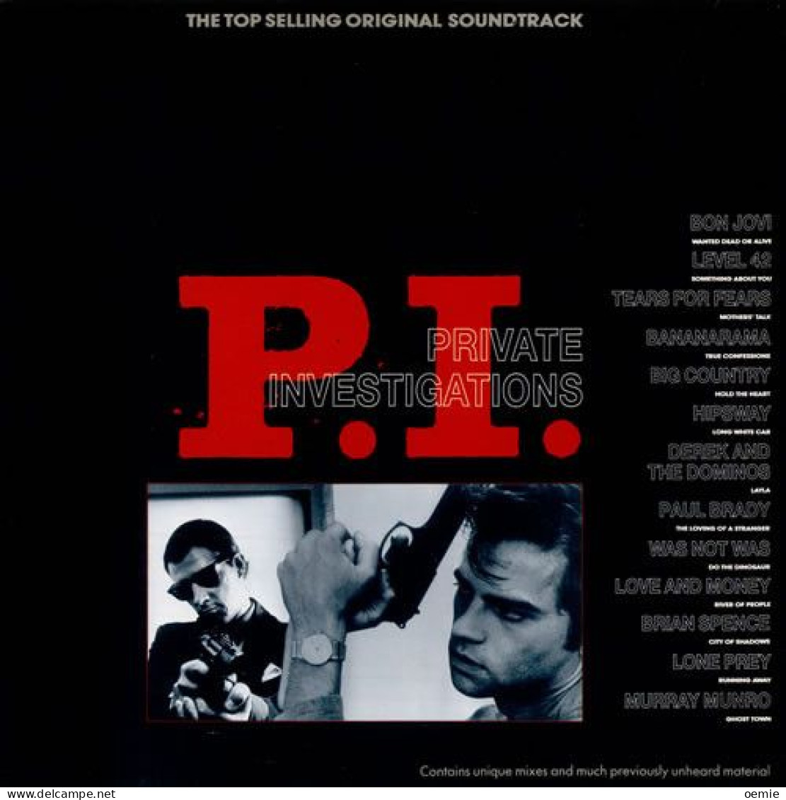 BANDE ORIGINALE DU FILM  P.I.  PRIVATE INVESTIGATIONS - Musique De Films