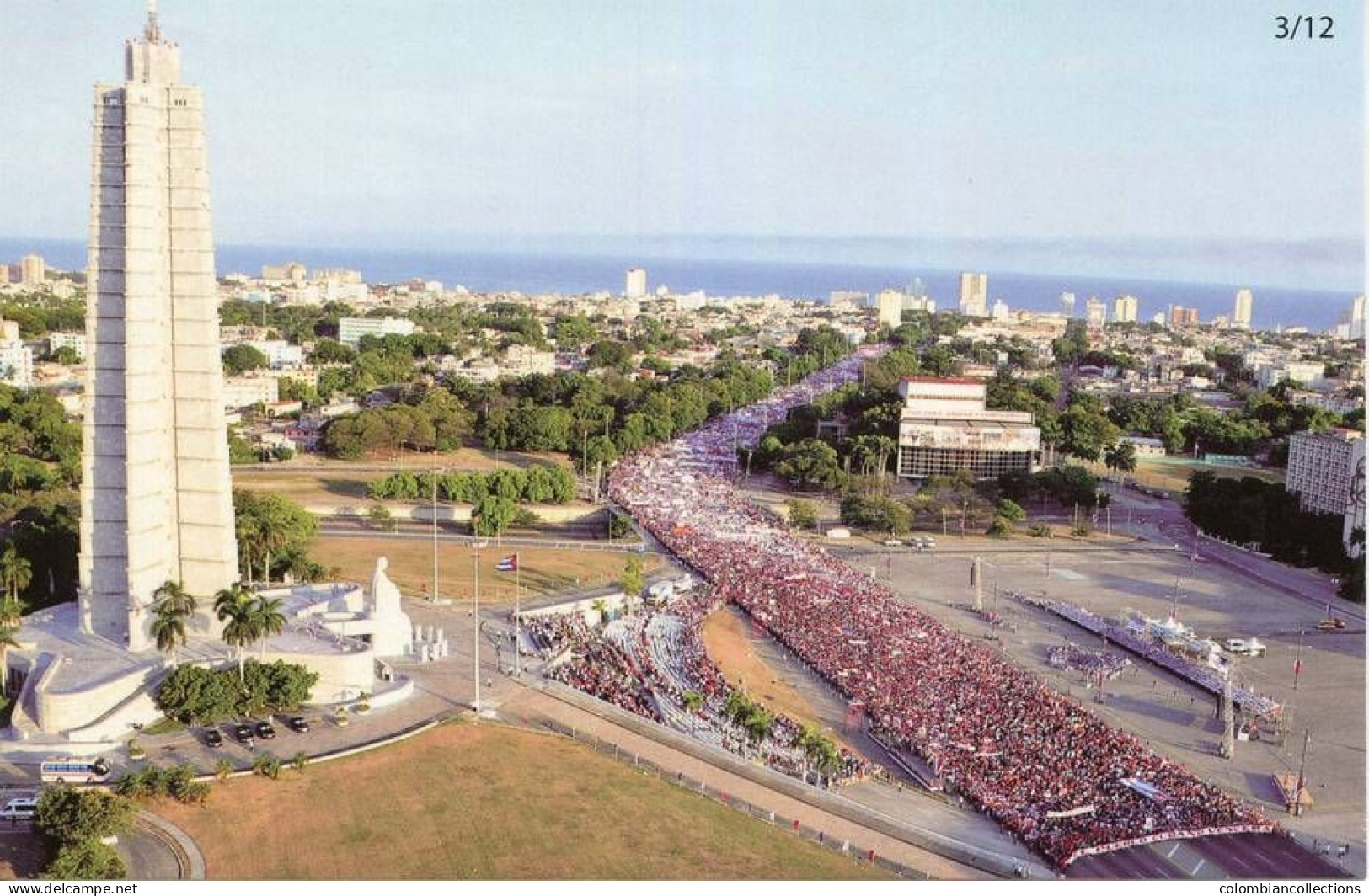 Lote PEP1494, Cuba, Entero Postal, Stationery, Workers Day, 1o De Mayo, 3-12, Plaza De La Revolucion - Maximumkarten