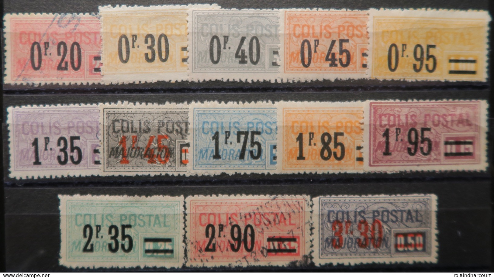 LP3219/26 - 1926 - COLIS POSTAUX - SERIE COMPLETE - N°34 à 46 NEUFS*/(*)/oblitérés - Cote (2023) Supérieure à 50,00 € - Neufs