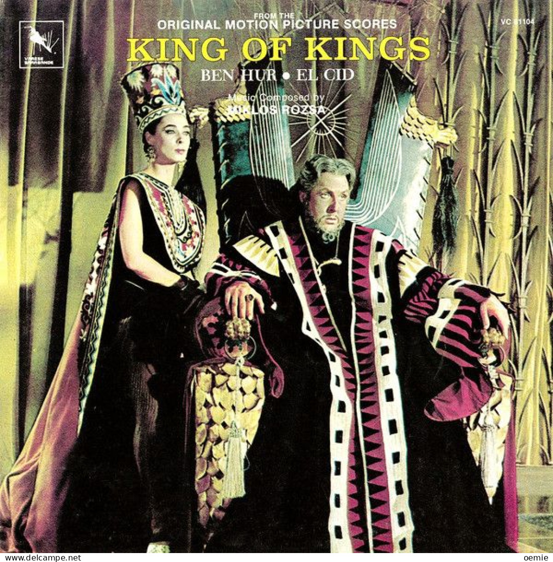 BANDE ORIGINALE DU FILM  KING OF KINGS   MUSIC DE MIKLOS ROZSA - Filmmusik