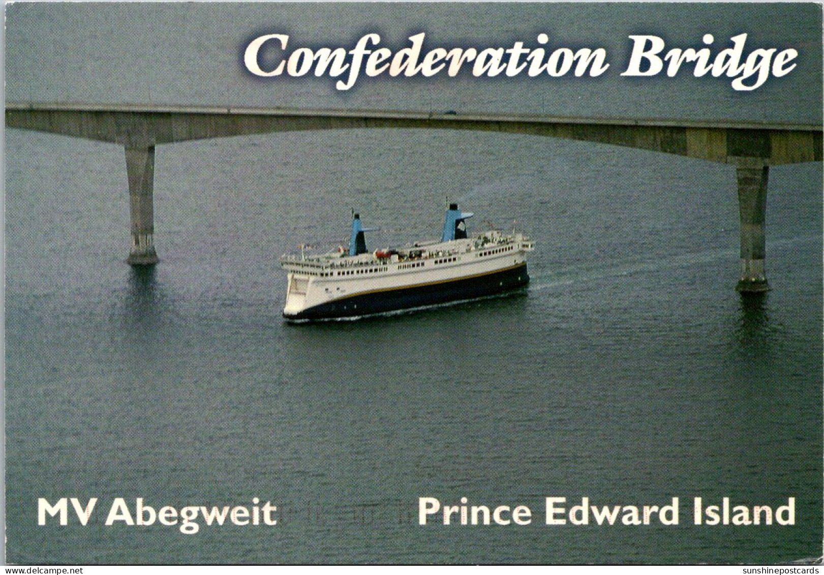 Canada Prince Edward Island Confederation Bridge MV Abgeweit Last Official Sailing 1 June 1997 - Andere & Zonder Classificatie