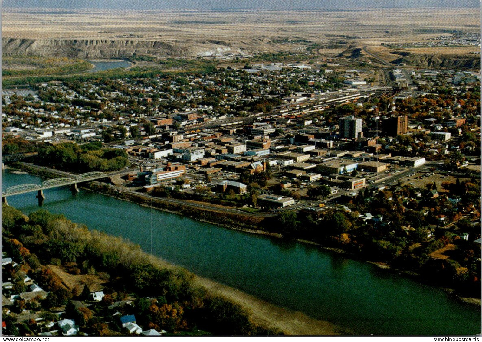 Canada Alberta Medicine Hat Aerial View - Autres & Non Classés