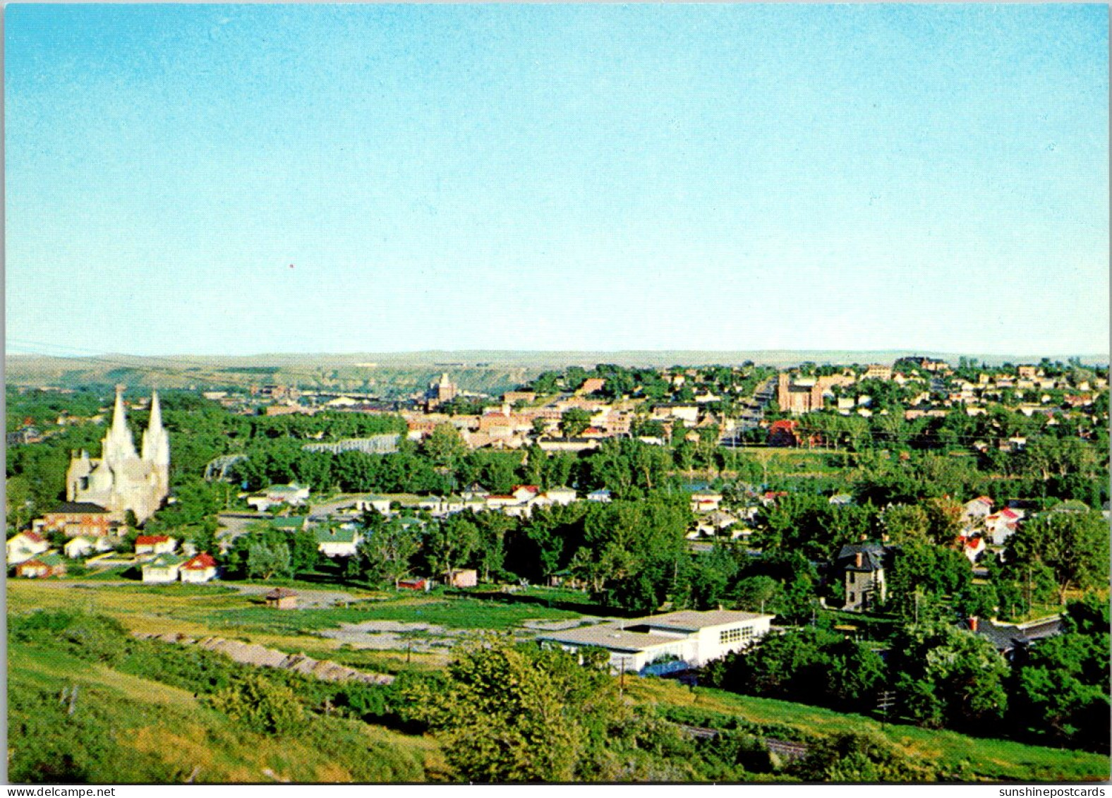 Canada Alberta Medicine Hat Skyline Looking South - Andere & Zonder Classificatie